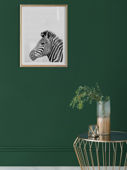 Tableau décoratif Zèbre profil — DesignTab Tunisie