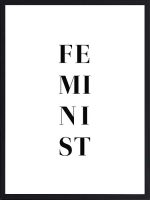 Feminist — tableau décoratif mural | DesignTab