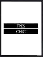 Trés Chic — tableau décoratif mural | DesignTab