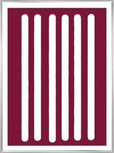Cadre argenté