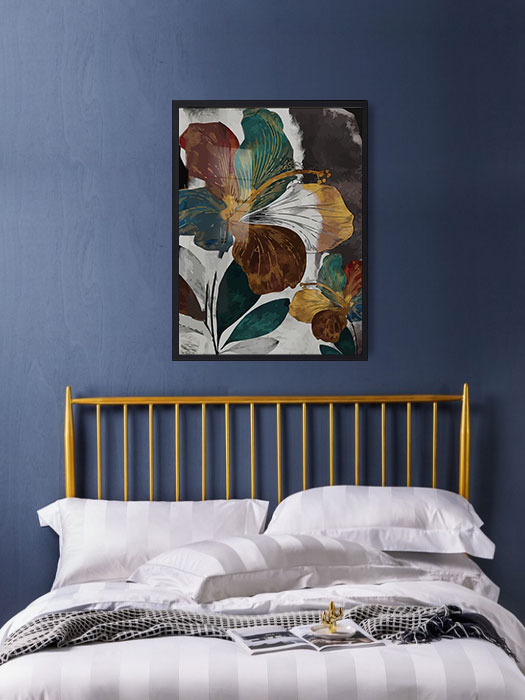 Tableau décoratif Abstract Flowers — DesignTab Tunisie