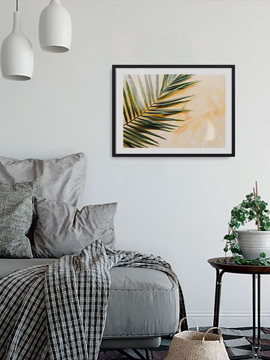 Tableau décoratif Branche de palmier — DesignTab Tunisie