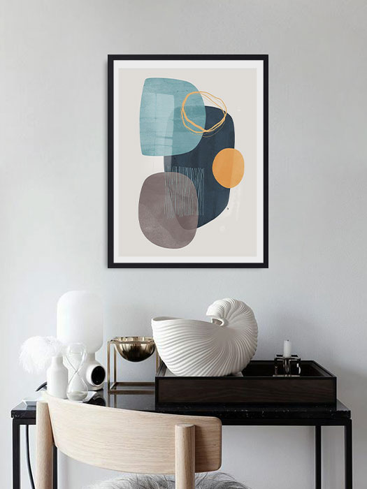 Tableau décoratif Color shapes 02 — DesignTab Tunisie