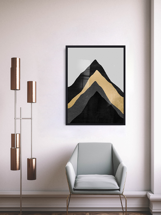 Tableau décoratif Four Mountains — DesignTab Tunisie