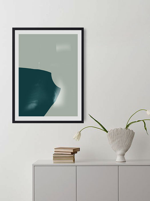 Tableau décoratif Green shape — DesignTab Tunisie