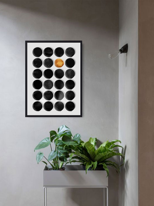 Tableau décoratif Mustard Touch — DesignTab Tunisie