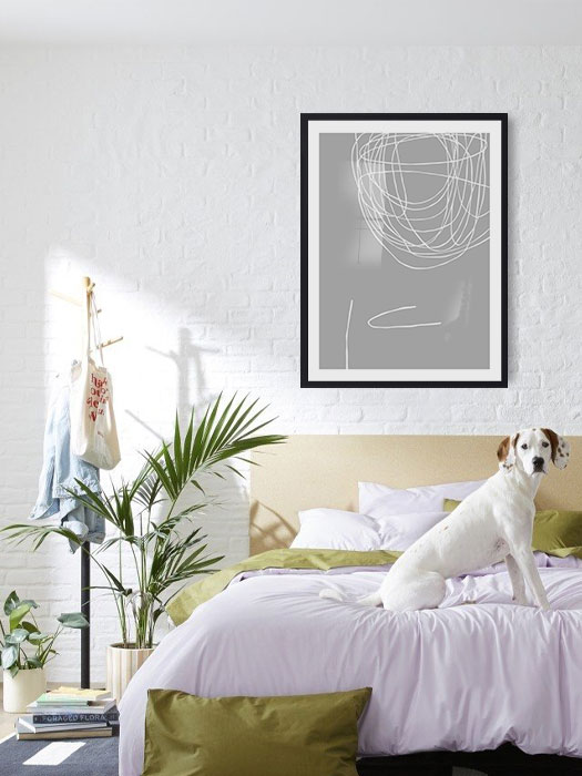 Tableau décoratif Signature 02 — DesignTab Tunisie