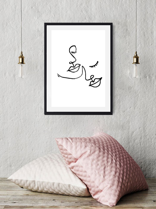 Tableau décoratif Duo — DesignTab Tunisie