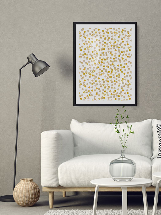 Tableau décoratif Yellow mood — DesignTab Tunisie