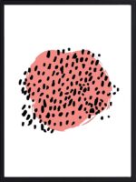 Pink hole — tableau décoratif mural | DesignTab