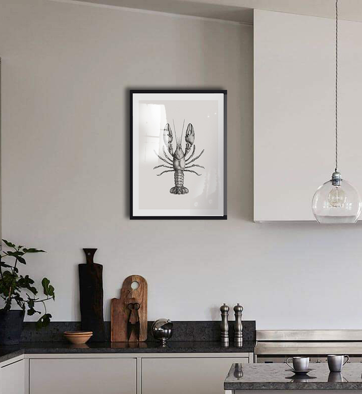 Tableau décoratif Lobster — DesignTab Tunisie