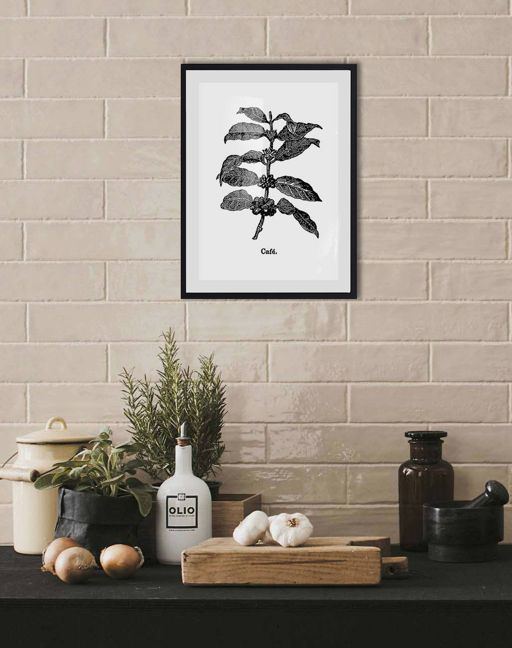 Tableau décoratif Coffe Bean — DesignTab Tunisie