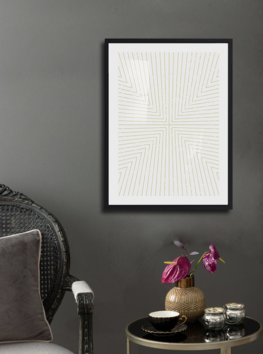 Tableau décoratif Stripe 2 — DesignTab Tunisie