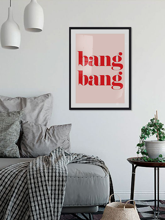 Tableau décoratif Bang — DesignTab Tunisie