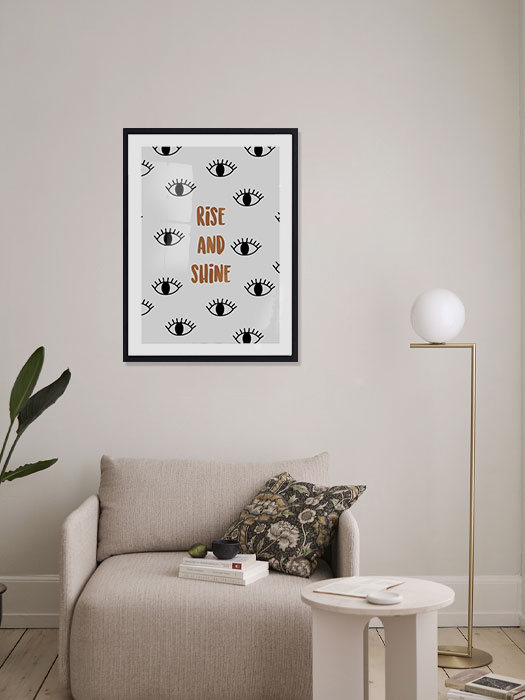 Tableau décoratif Rise & Shine — DesignTab Tunisie