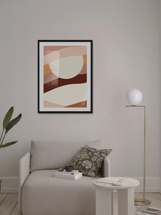 Tableau décoratif Cloud Sun Pastel — DesignTab Tunisie