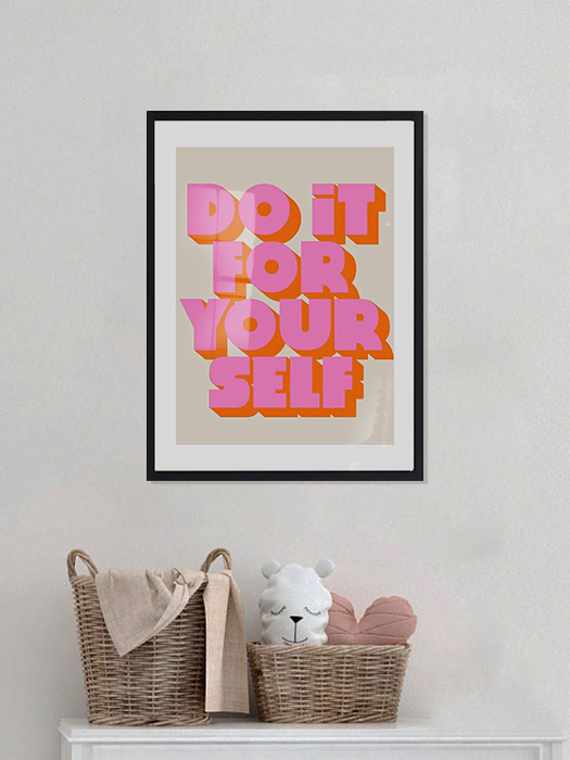 Tableau décoratif Do It For Your Self — DesignTab Tunisie