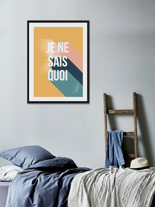 Tableau décoratif Je Ne Sais Quoi — DesignTab Tunisie
