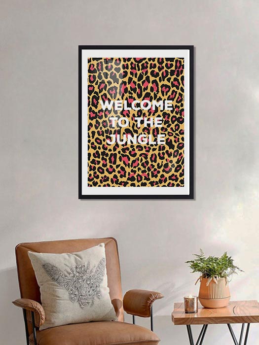 Tableau décoratif Welcome To The Jungle — DesignTab Tunisie