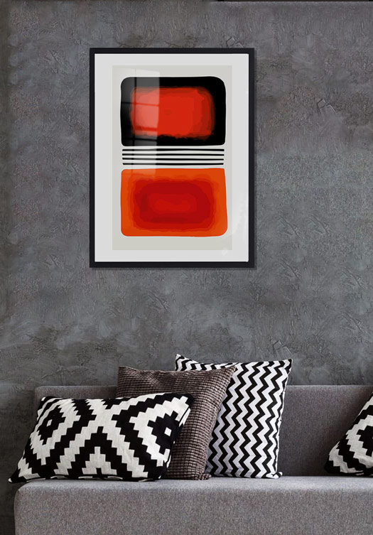 Tableau décoratif Orange — DesignTab Tunisie