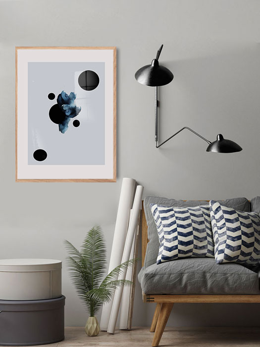 Tableau décoratif Theoretical — DesignTab Tunisie