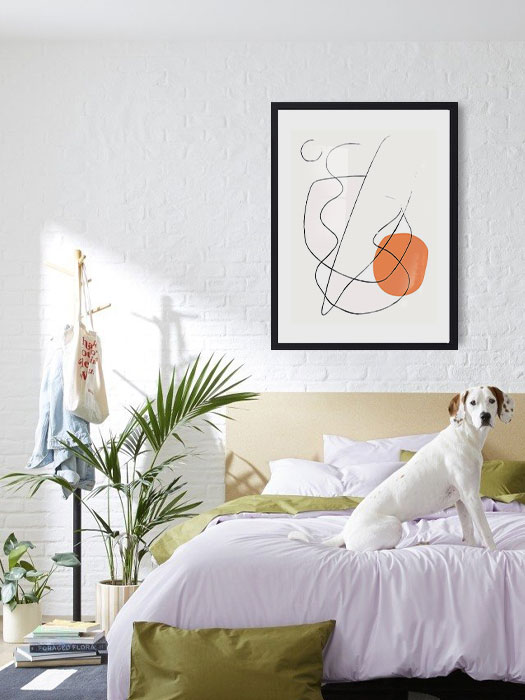 Tableau décoratif Shapes and Lines 3 — DesignTab Tunisie