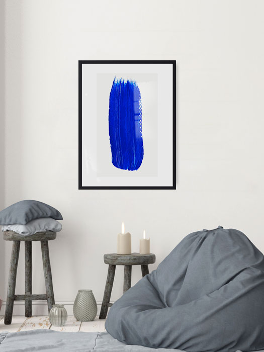 Tableau décoratif Touch Of Blue — DesignTab Tunisie