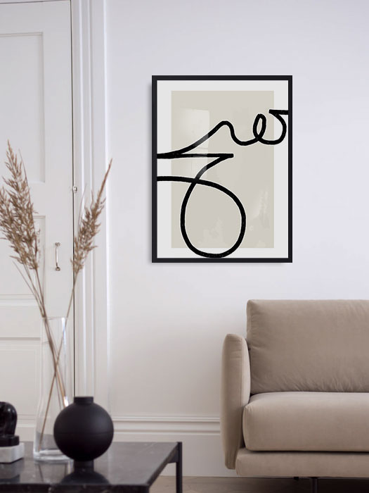 Tableau décoratif Mohamed-محمد — DesignTab Tunisie