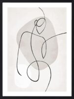 Line Art 02 — tableau décoratif mural | DesignTab